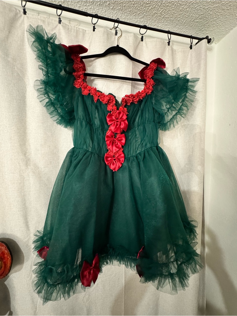 Dolls Kill Winter Rose Mini Dress